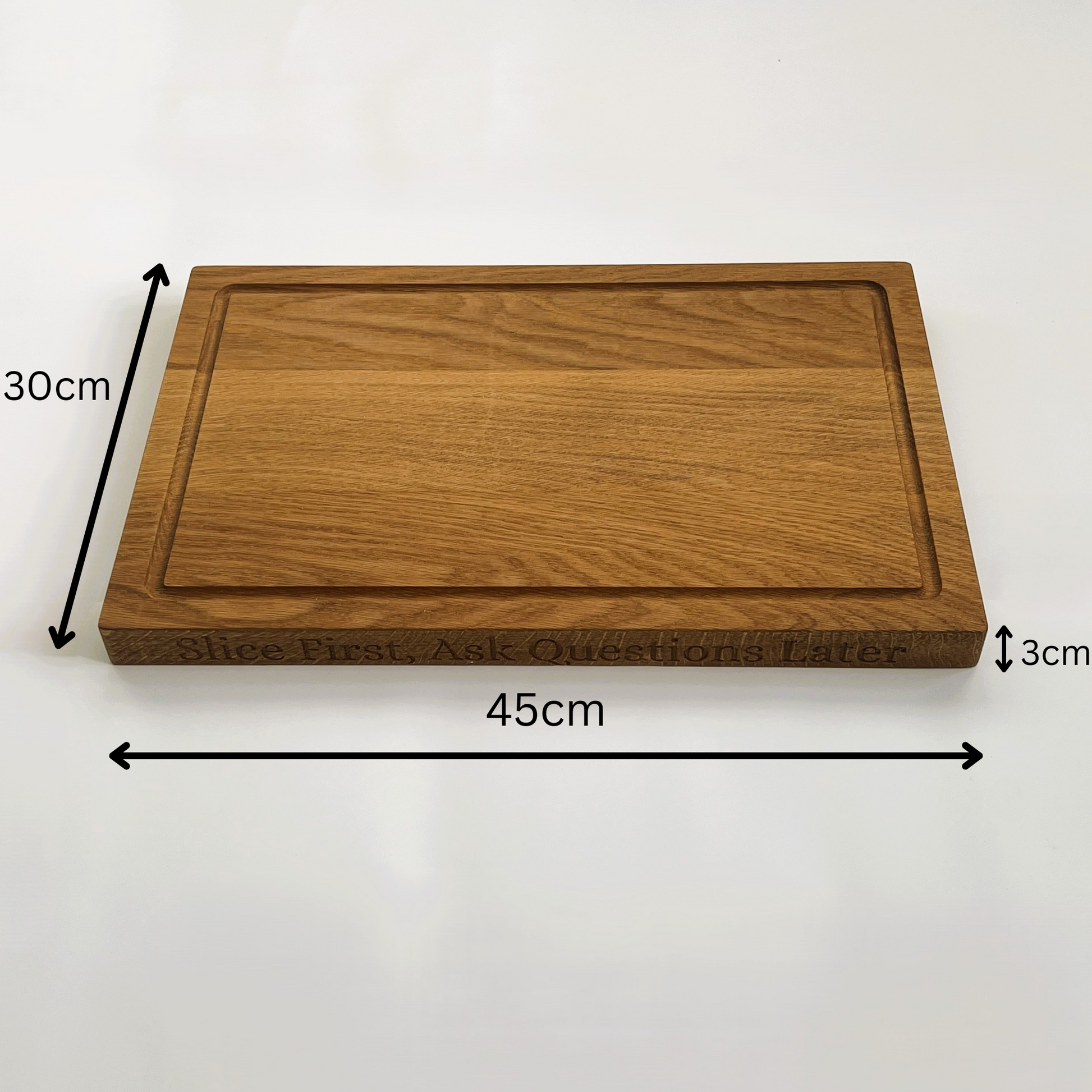 Extra Thick Oak Chopping Board | Premium British Oak | The Masterpiece