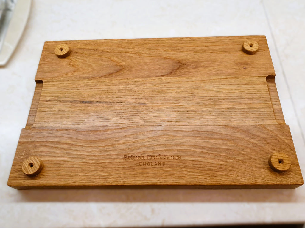 Extra Thick Oak Chopping Board | Premium British Oak | The Masterpiece