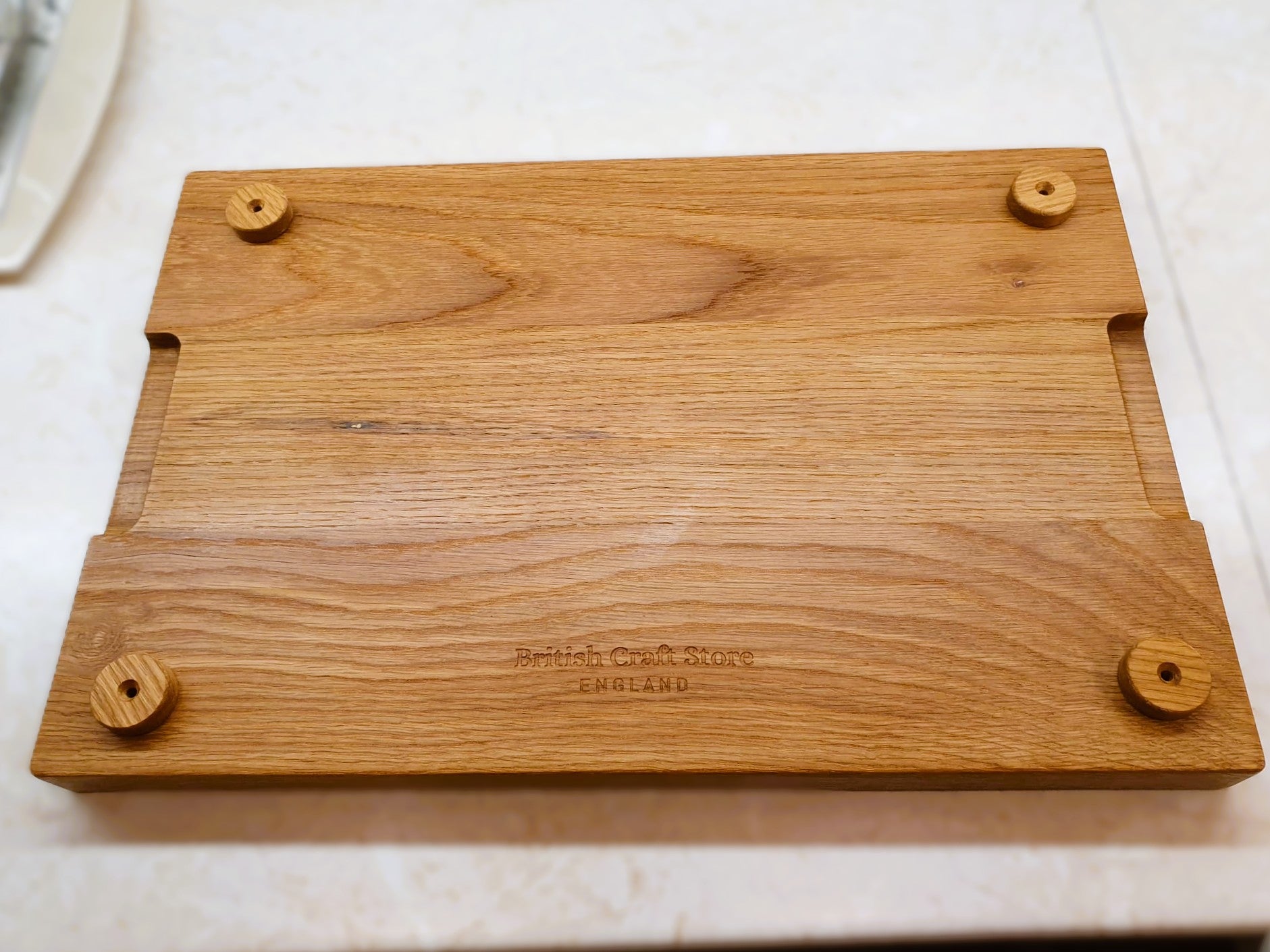 Extra Thick Oak Chopping Board | Premium British Oak | The Masterpiece